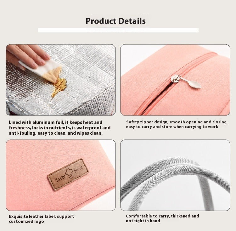 Outdoor Insulated Handheld Lunch Bag