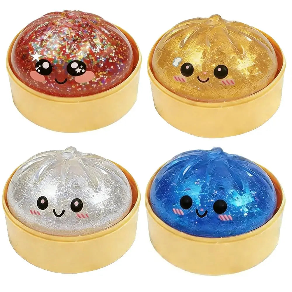 Glitter Dumpling Squeeze Balls